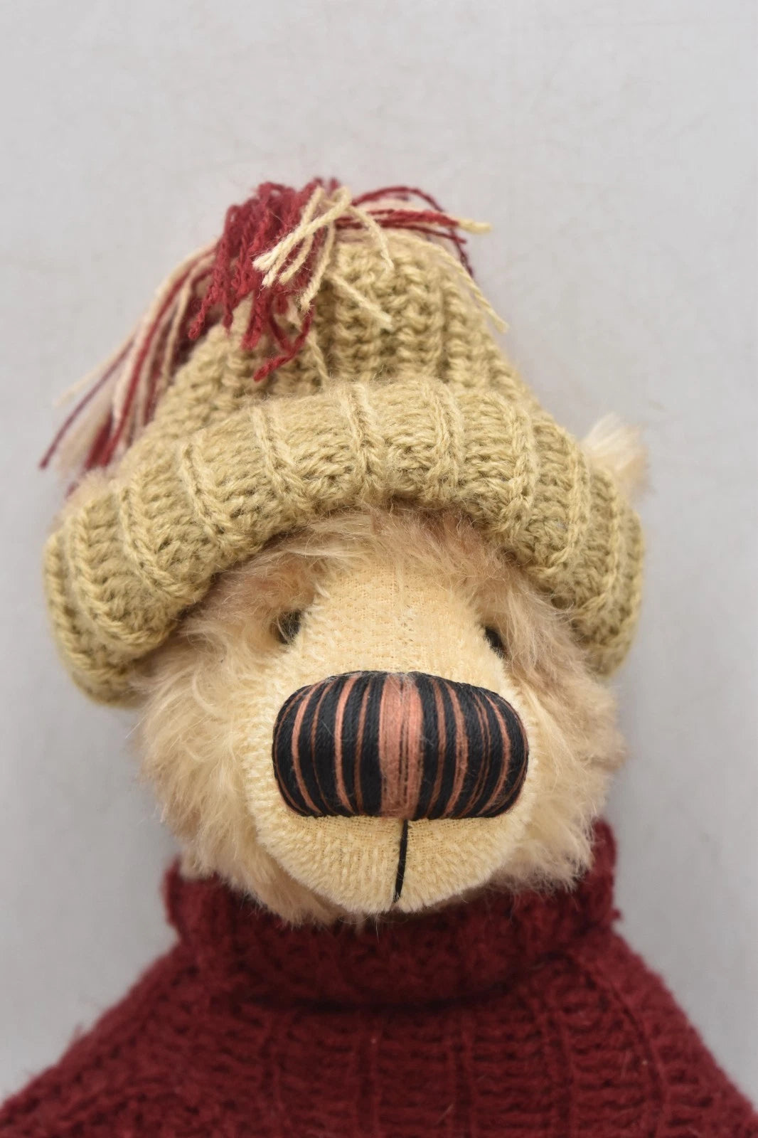Clemens Mac Teddy Bear Limited Edition Mohair Jointed 34cm 60 of 399 Tagged