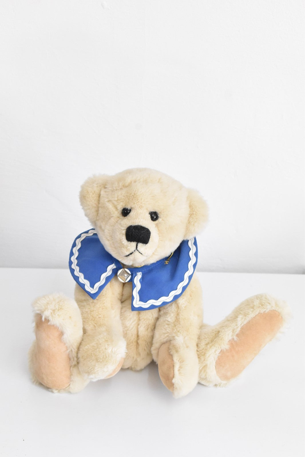 Vintage Artist Teddy Bear “Drummer” by Crafty Bear – Shirley Latimer – OOAK