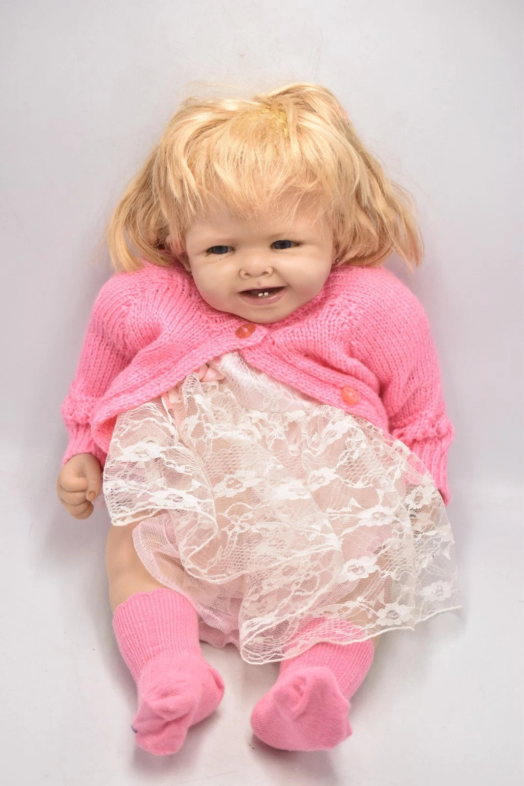 Ashton Drake Galleries Faith Doll by Bonnie Chyle – 60cm Lifelike , Vinyl Limbs