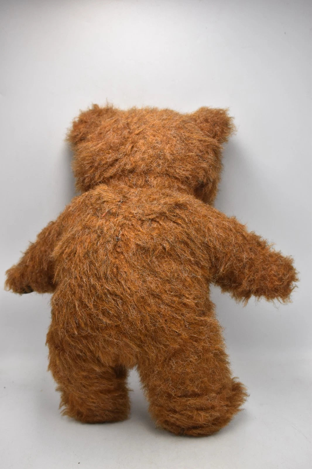 Vintage 1980s Brown Teddy Bear With Felt Tounge 40cm