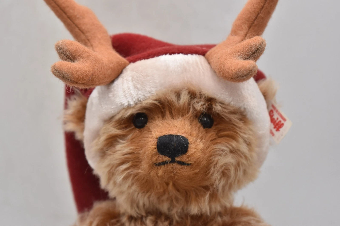 Steiff 021732 Reindeer Teddy Bear 2016 Mohair – Limited Edition 30cm