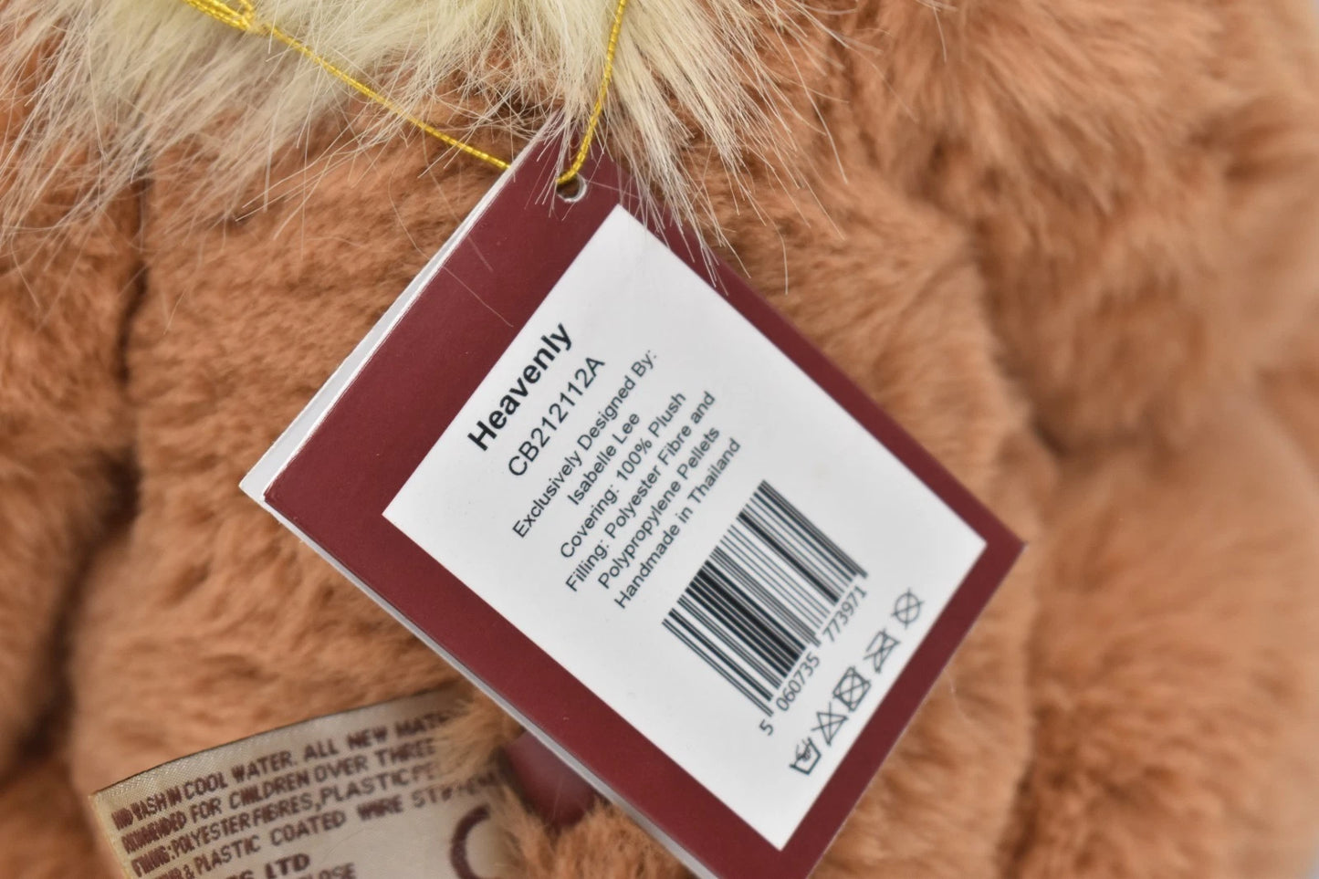 Charlie Bears Heavenly Teddy Bear Retired Tagged Isabelle Lee Designed