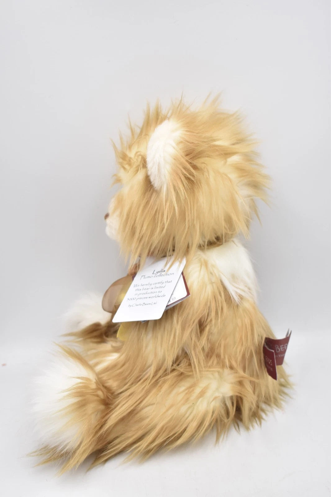 Charlie Bears Lydia Teddy Bear Retired Tagged Isabelle Lee Designed