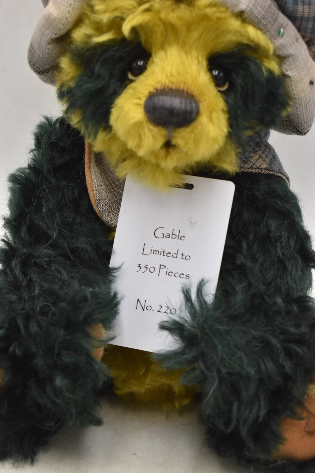 Charlie Bears Gable Teddy Bear Isabelle Collection Limited Edition Retired