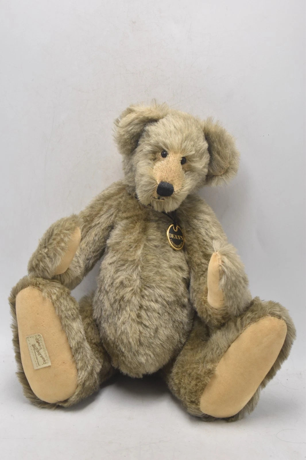 Dean’s Rag Book Co Wally Teddy Bear Limited Edition Mohair Fully Jointed Tagged