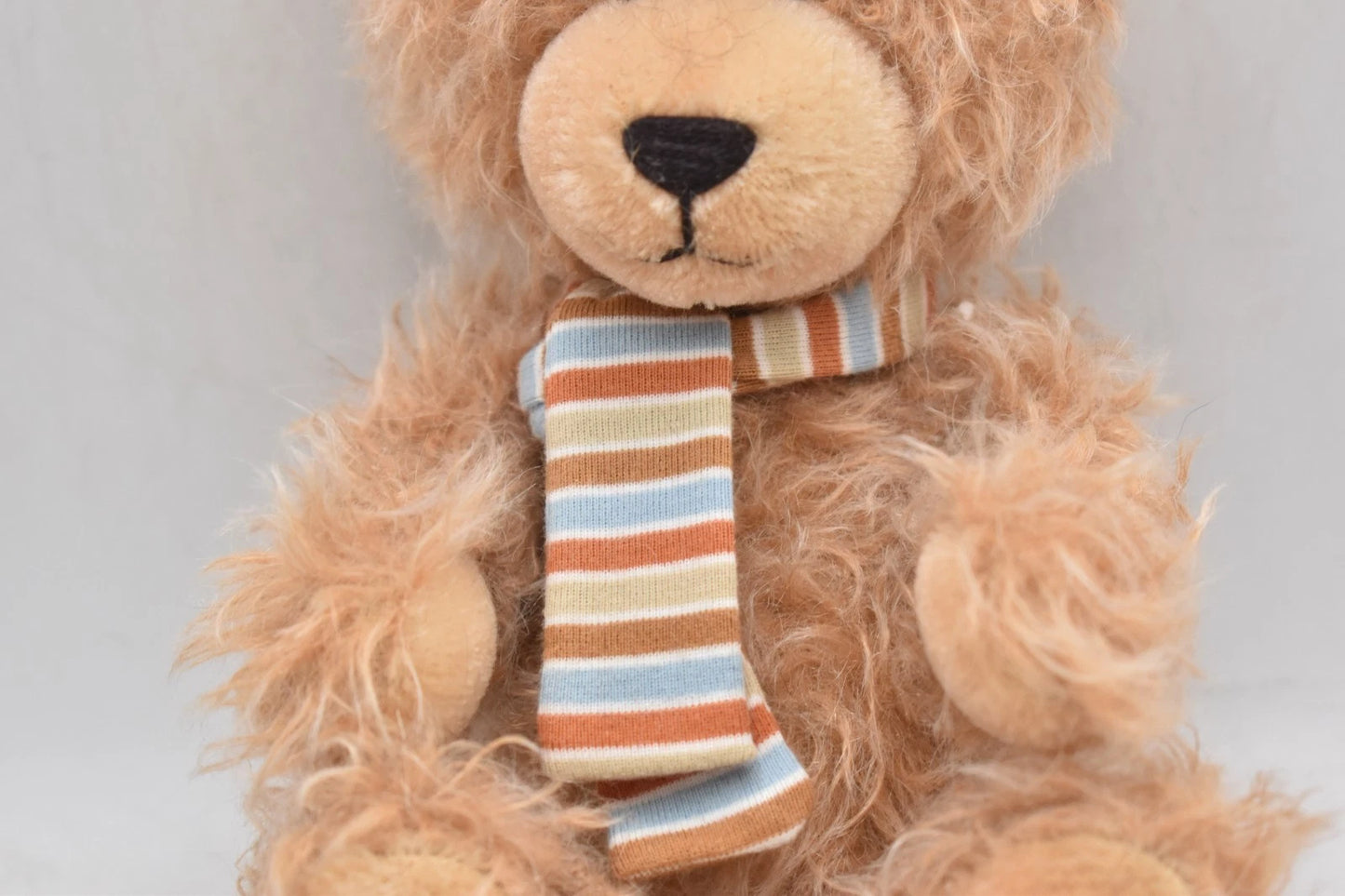 Steiff Nills Teddy Bear 026829 Retired Mohair Fully Jointed 26cm Tagged