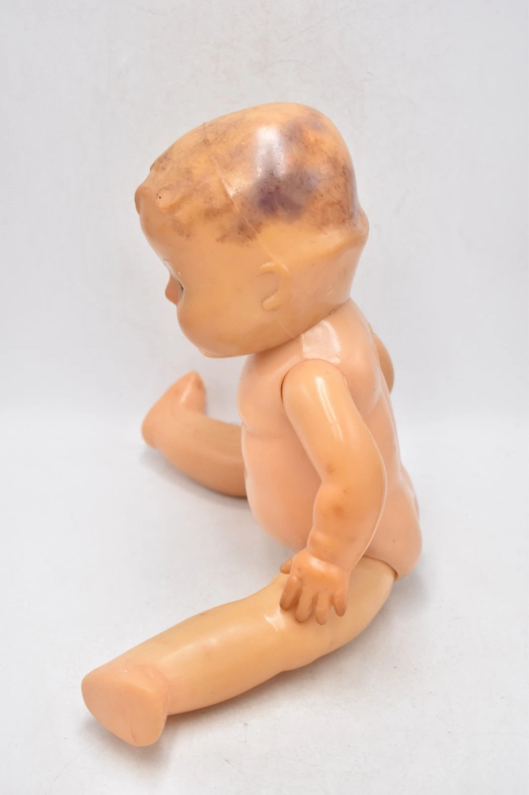 Vintage 1940s Marie Lou Rubber Baby Doll – 40cm