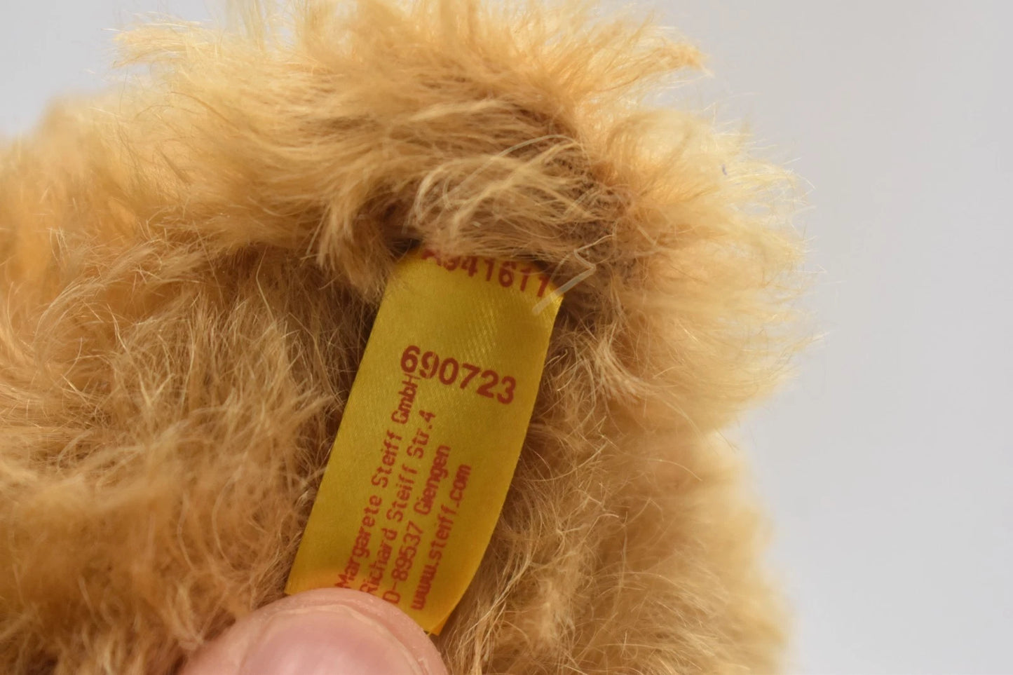 Steiff The Good Doctor Teddy Bear 690723 Mohair Tagged