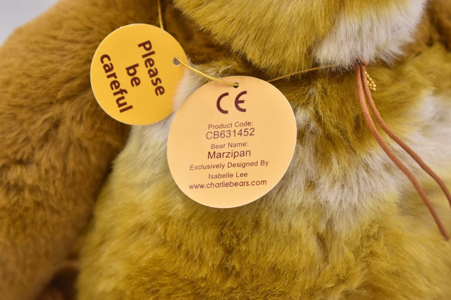 Charlie Bears Marzipan Teddy Bear Isabelle Lee Design Tagged
