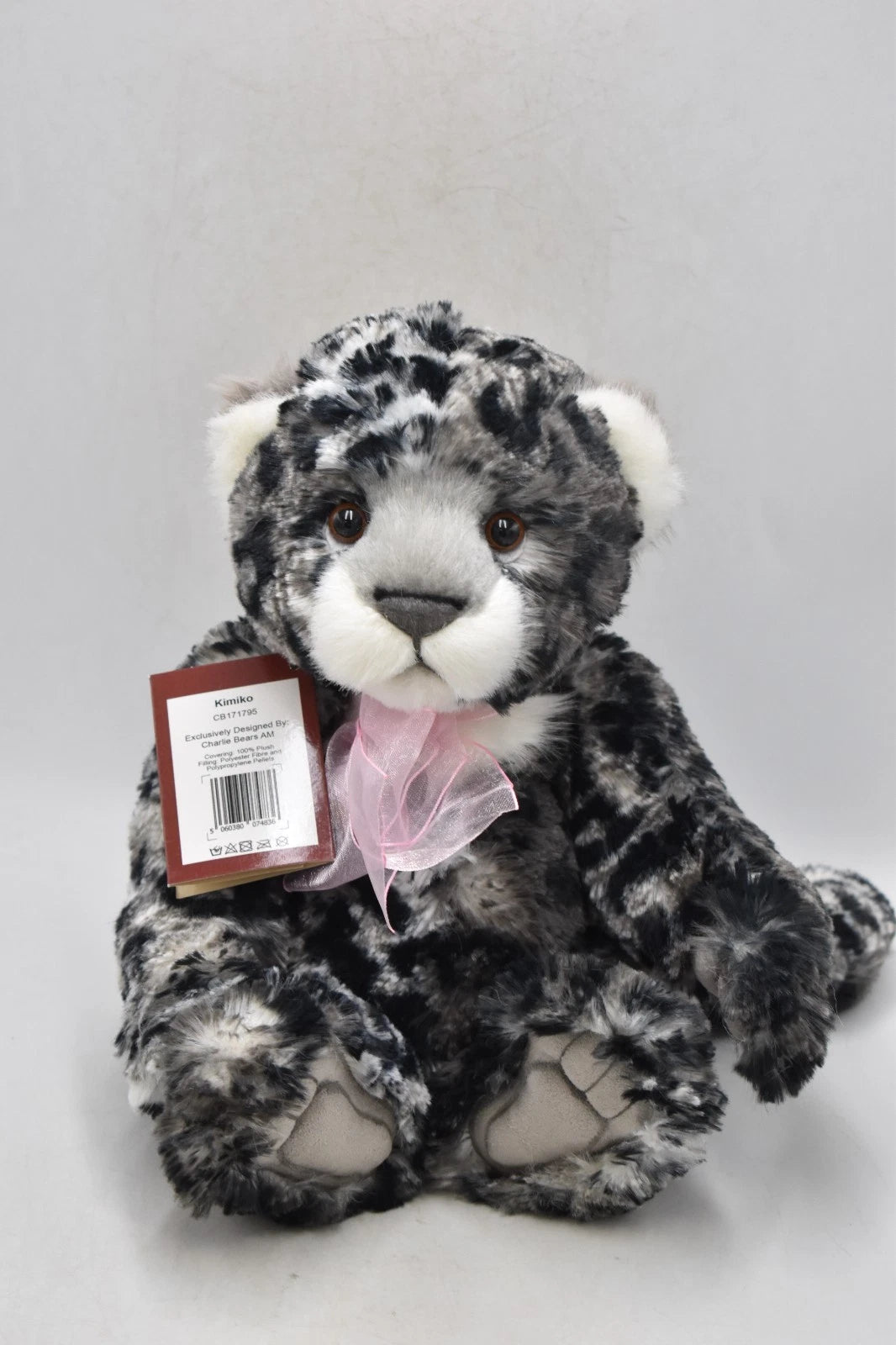Charlie Bears Kimiko Retired Bear Tagged