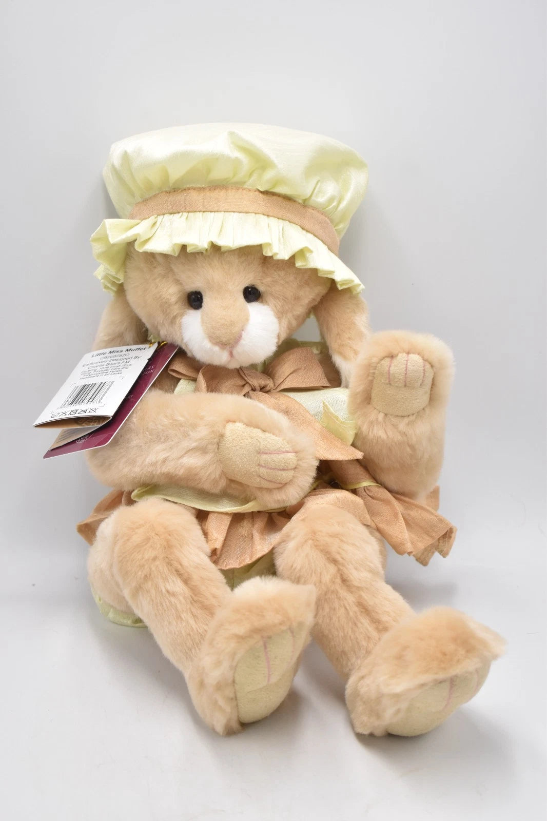 Charlie Bears Little Miss Muffet & Incy Wincy Spider Limited Edition Retired Tag