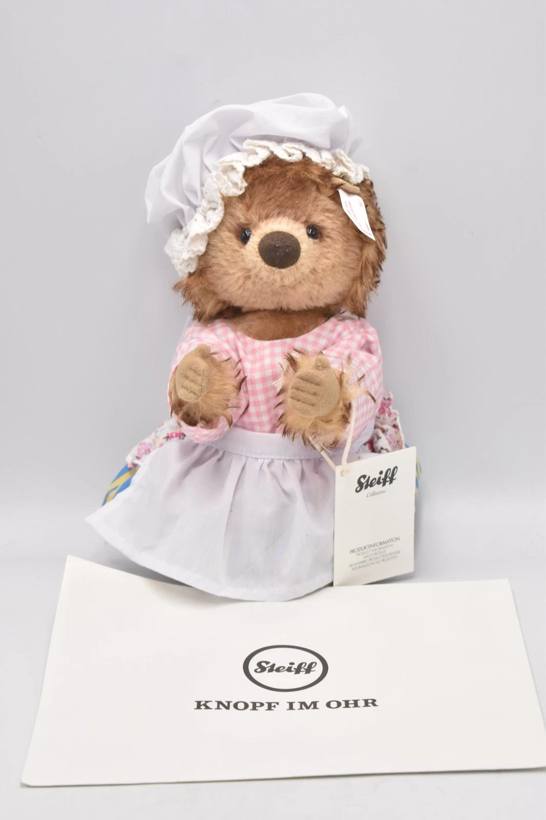 Steiff Beatrix Potter Mrs Tiggy-Winkle 690259 Limited Edition 641/5000 Mohair