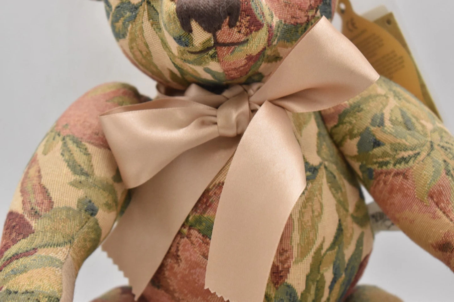 Merrythought Tapestry Teddy Bear – Limited Edition 9/40, Tagged, Retired 40cm