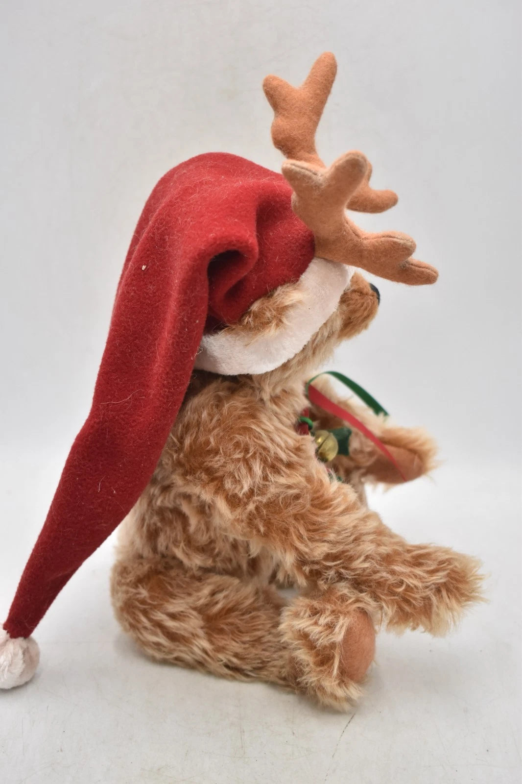 Steiff 021732 Reindeer Teddy Bear 2016 Mohair – Limited Edition 30cm