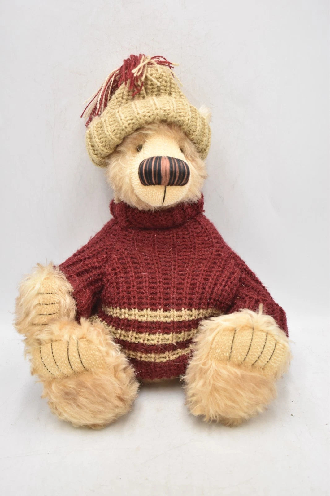 Clemens Mac Teddy Bear Limited Edition Mohair Jointed 34cm 60 of 399 Tagged