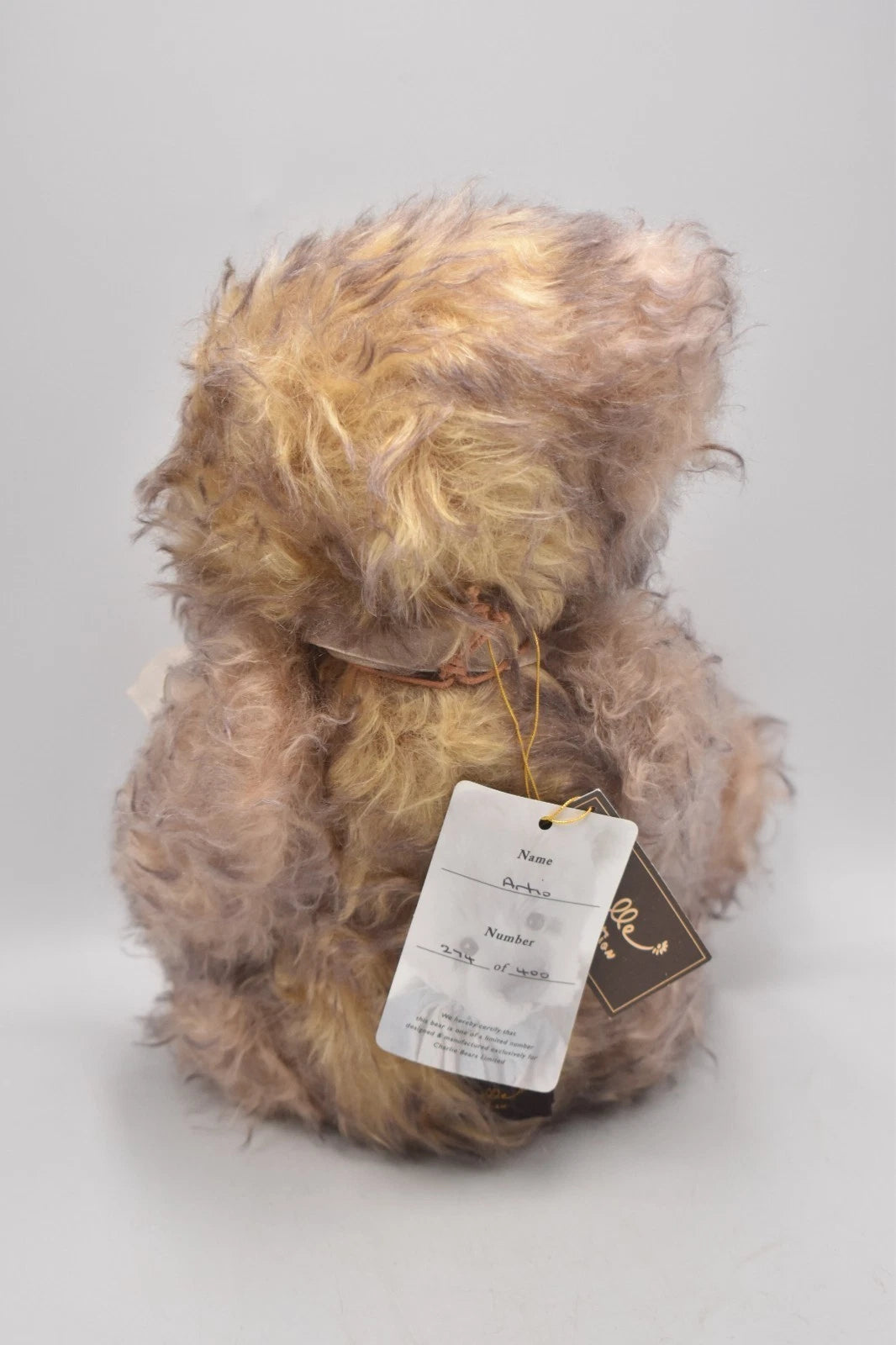 Charlie Bears Artio Isabelle Collection Limited Edition Retired Mohair Tagged