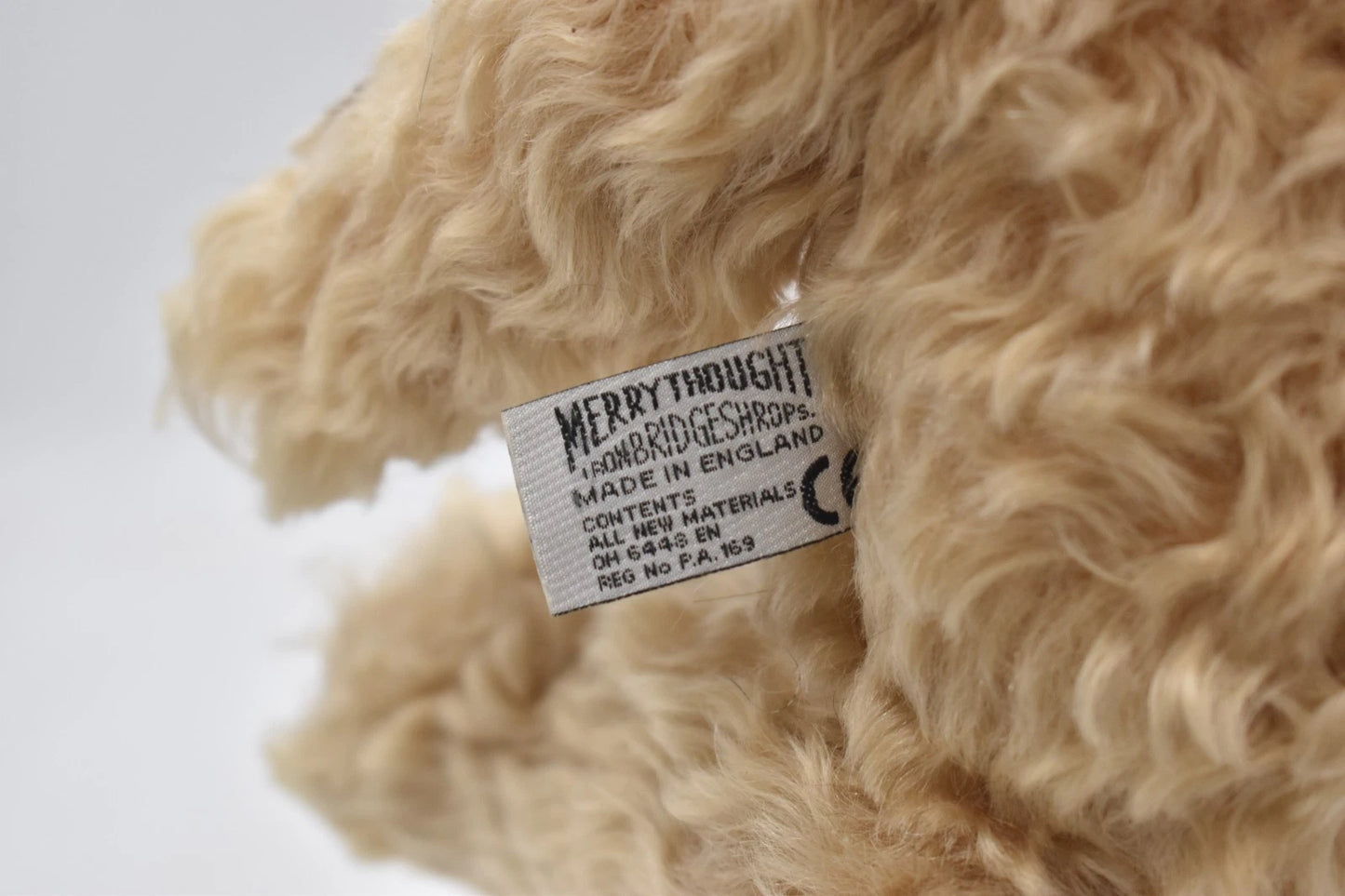 Merrythought Teddy Bears of Witney Limited Edition Mohair Teddy Bear