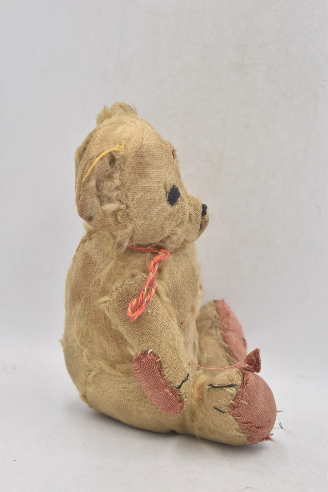 Antique 1930s Merrythought Bingie Mohair Teddy Bear Jointed 18cm Tagged