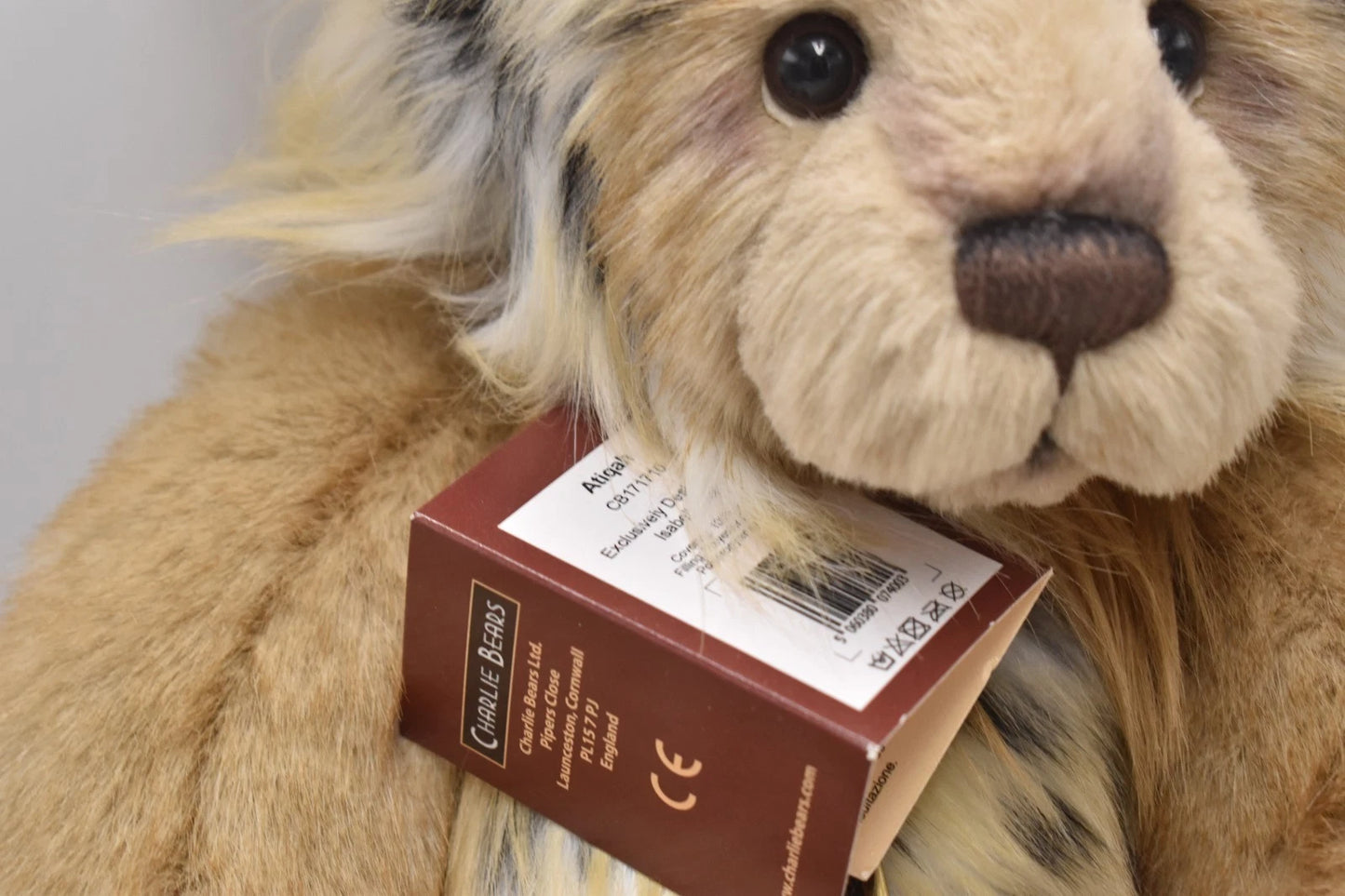 Charlie Bears Atiqah Teddy Bear Isabelle Lee Retired Tagged 46cm Collectable
