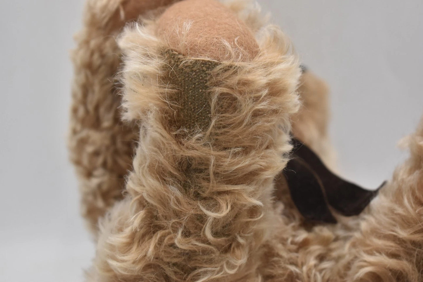 Steiff Frederic Teddy Bear Caramel Mohair 000478 – Fully Jointed Growler 42cm