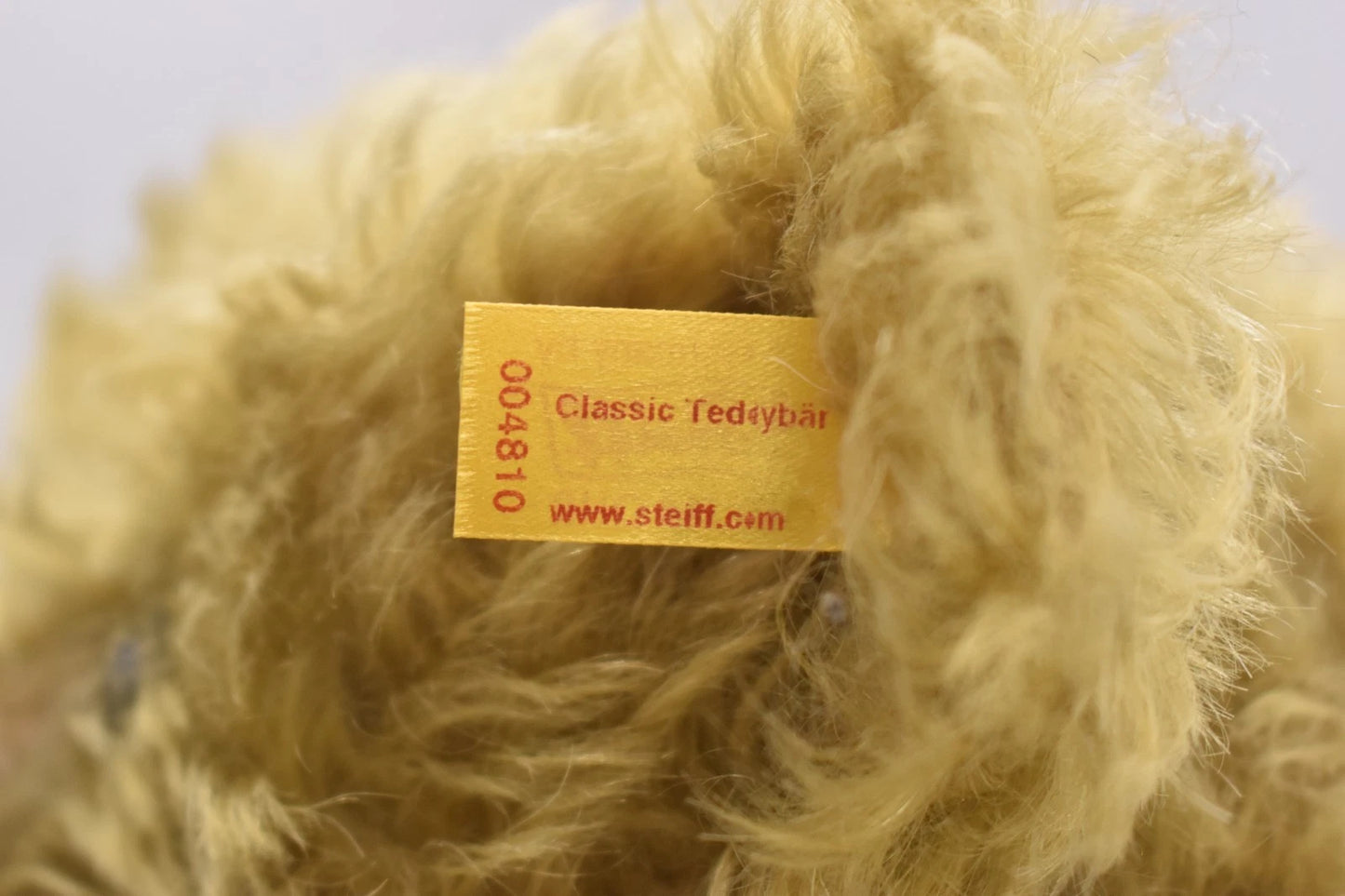 Steiff Classic Growler Teddy Bear Blonde Mohair 004810 Fully Jointed 42cm