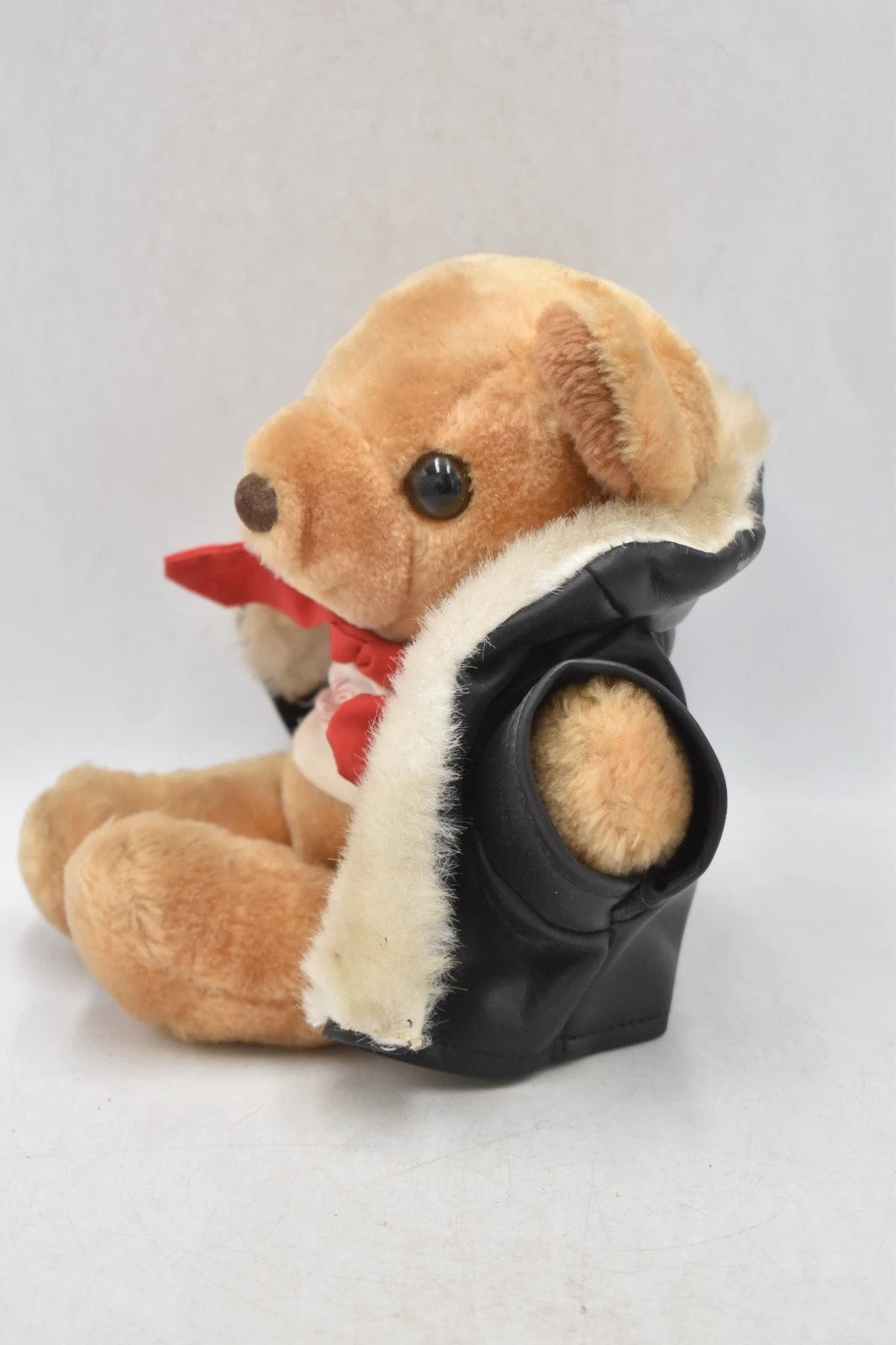Biggles Flying Ace Teddy Bear Plush Soft Toy 24cm Collectable Aviator Bear Vinta
