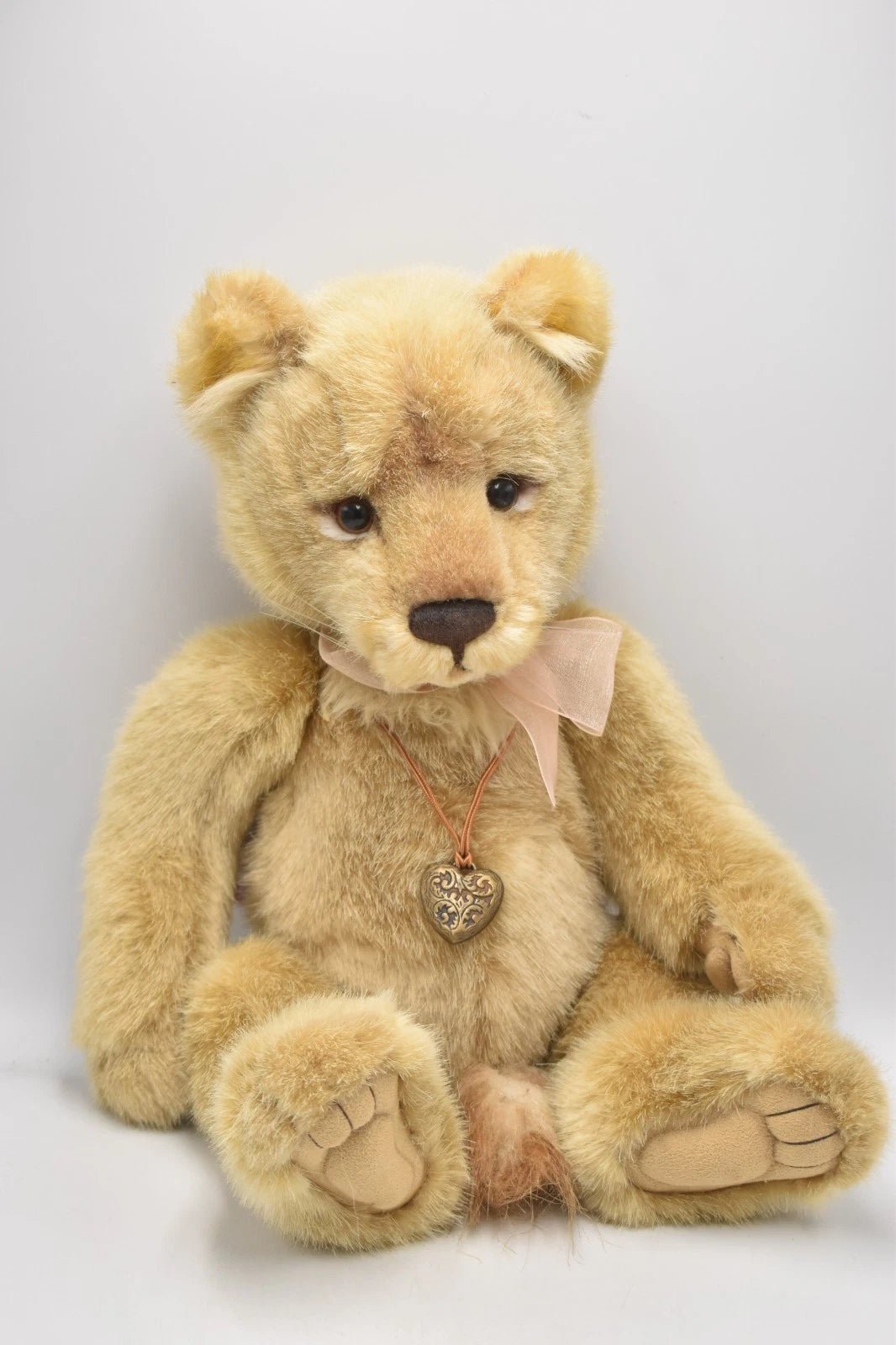 Charlie Bears Lyra Lion Isabelle Lee Retired Tagged Jointed Collectable