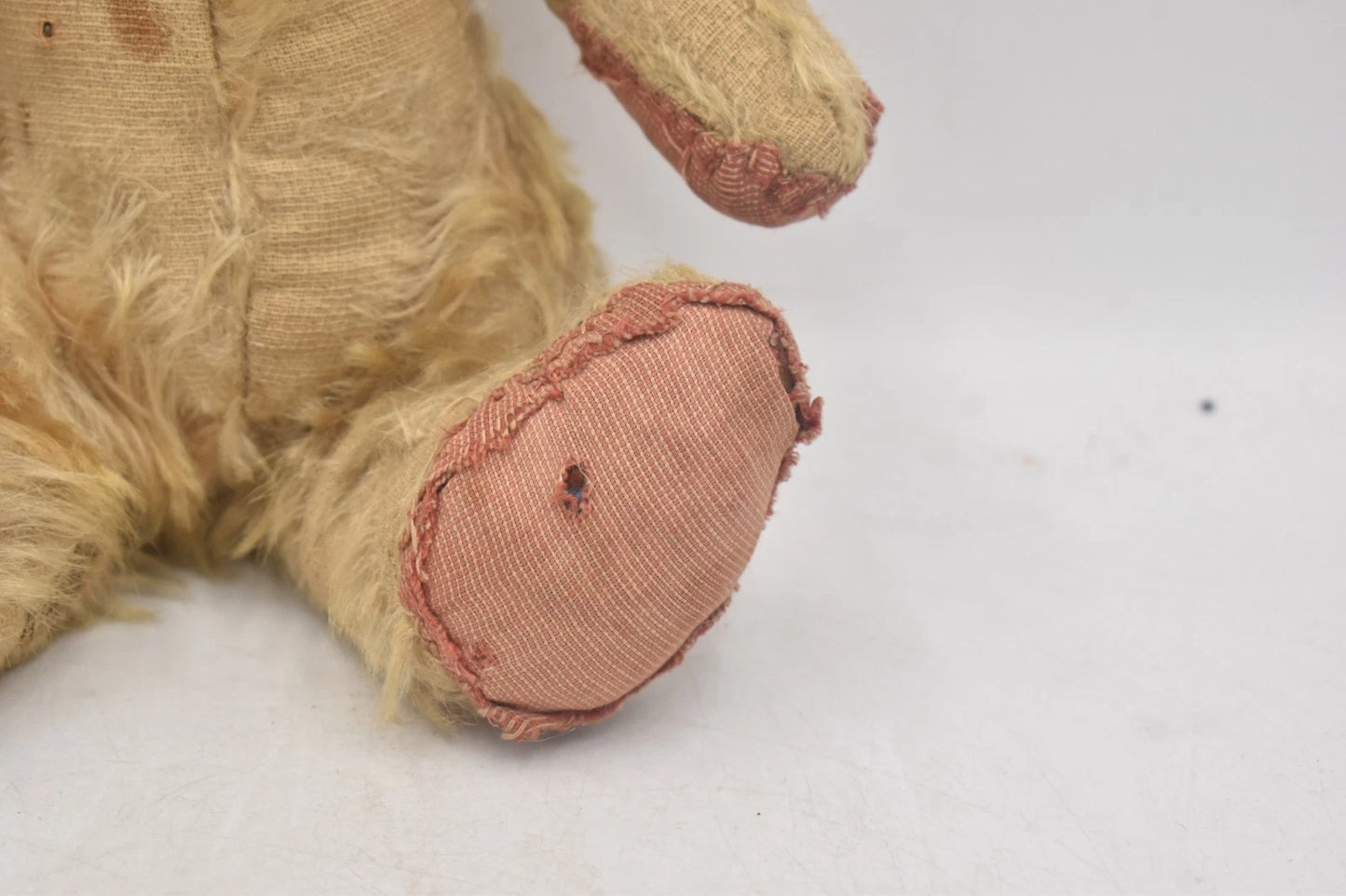 Antique 1930s Merrythought Bingie Mohair Teddy Bear Jointed 18cm Tagged
