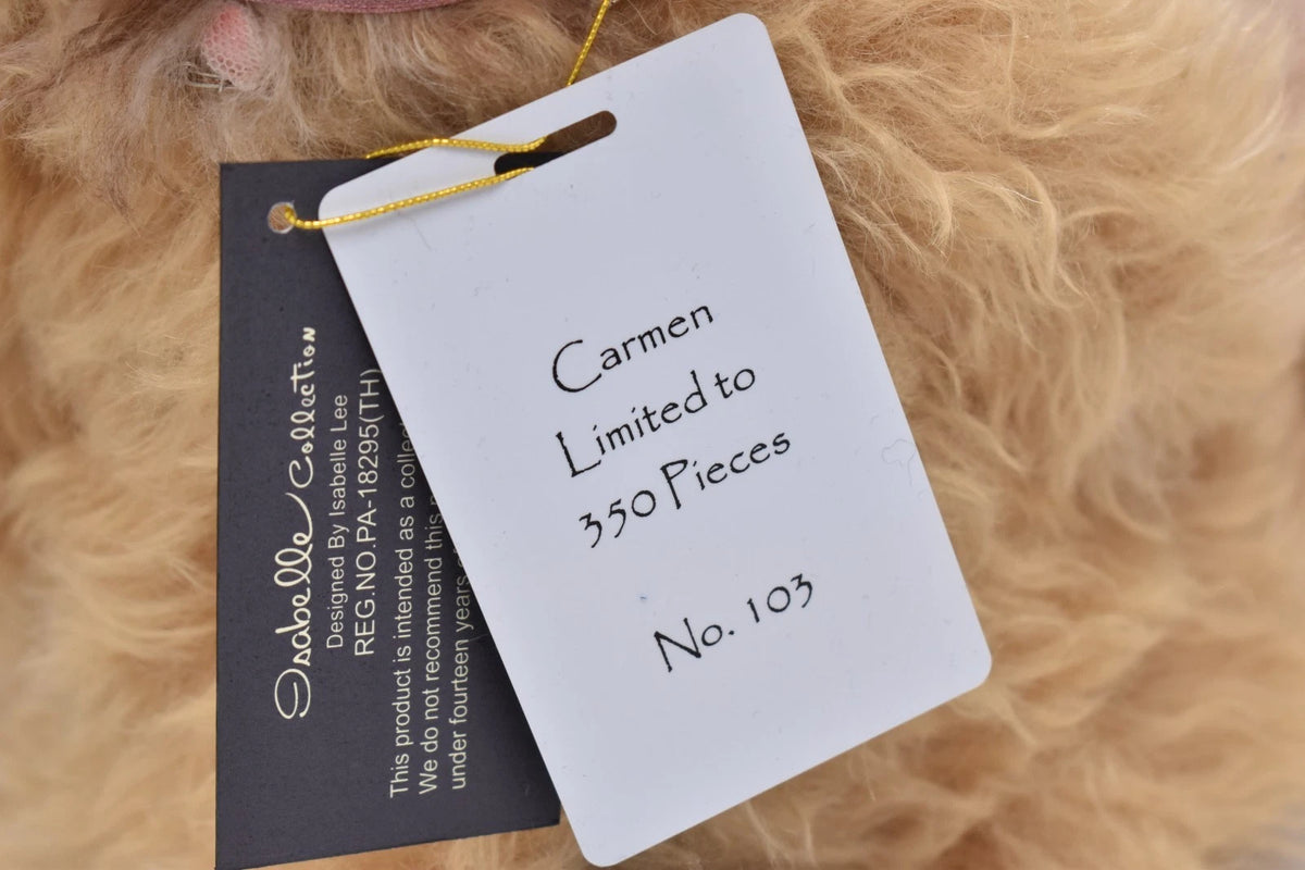 Charlie Bears Carmen Isabelle Collection Limited Edition 103/350 Mohair Tagged