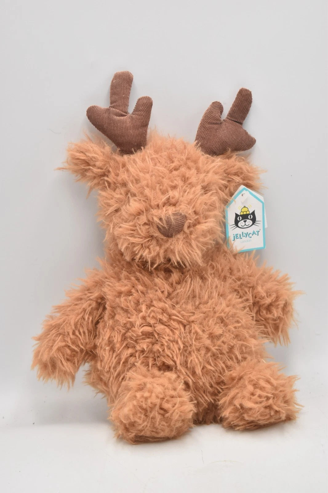 Jellycat Pudding Reindeer Medium Plush Soft Toy Retired Tagged 30cm