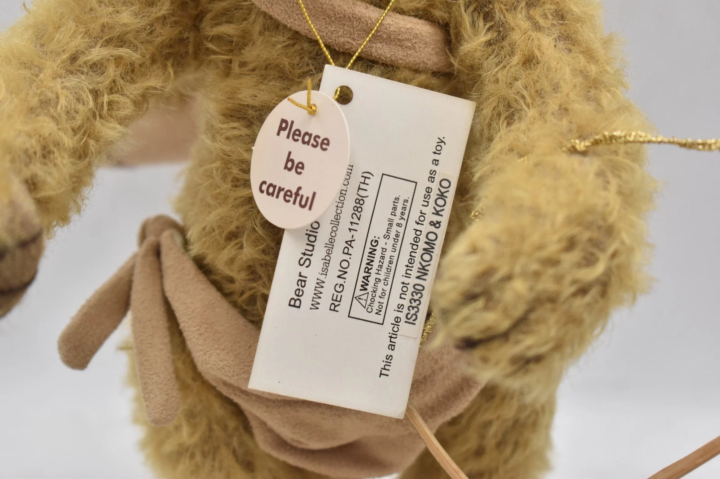 Bear Studio (Pre-Charlie Bears) Nkomo & Koko Isabelle Lee Mohair 30cm