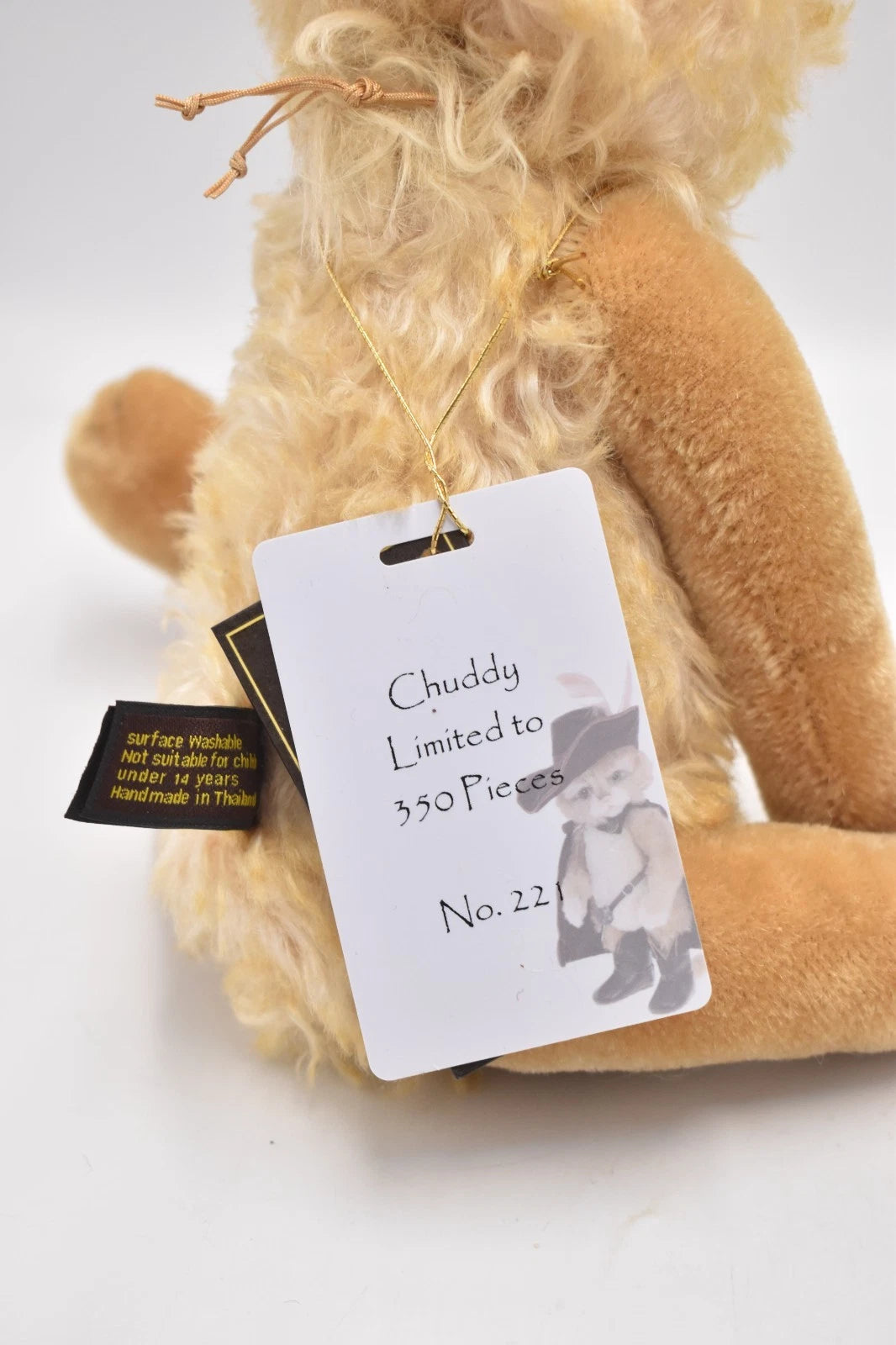 Charlie Bears Chuddy Teddy Bear Isabelle Collection Limited Edition