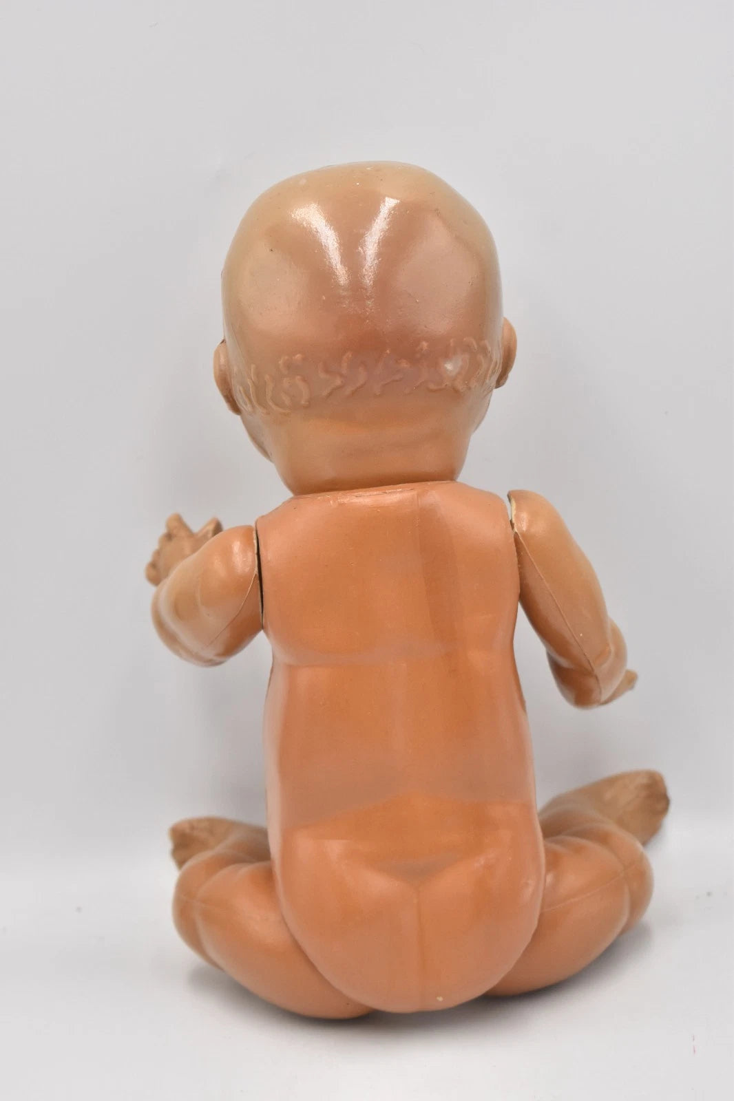 Antique 1930s Composition Doll Hand Painted 36cm Vintage Collectable Doll