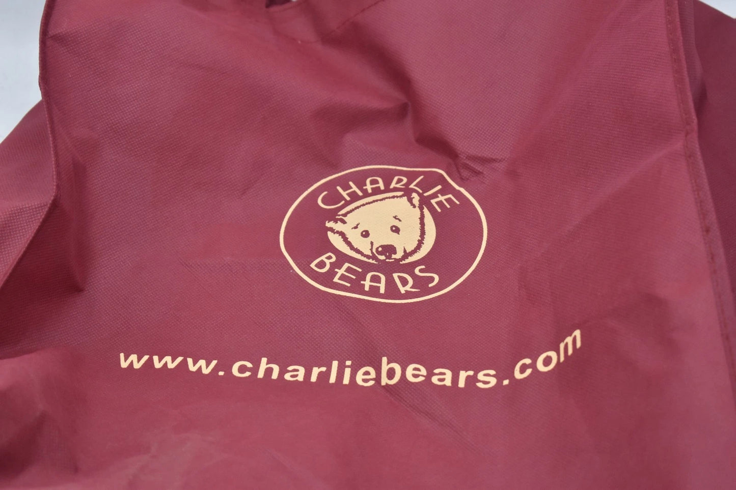 Charlie Bears Tote Bags Bundle x5 Burgundy