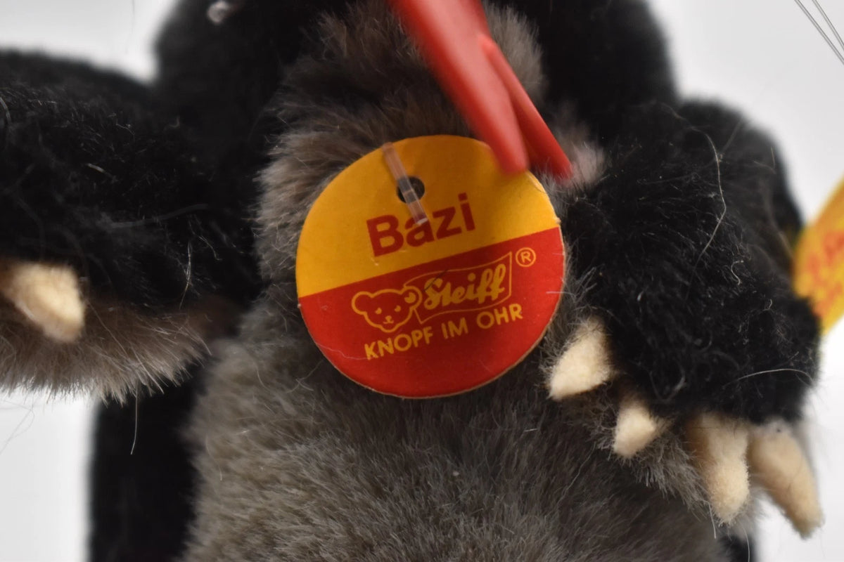 Steiff Bazi Mole Soft Plush Toy 056307 Tagged 12cm
