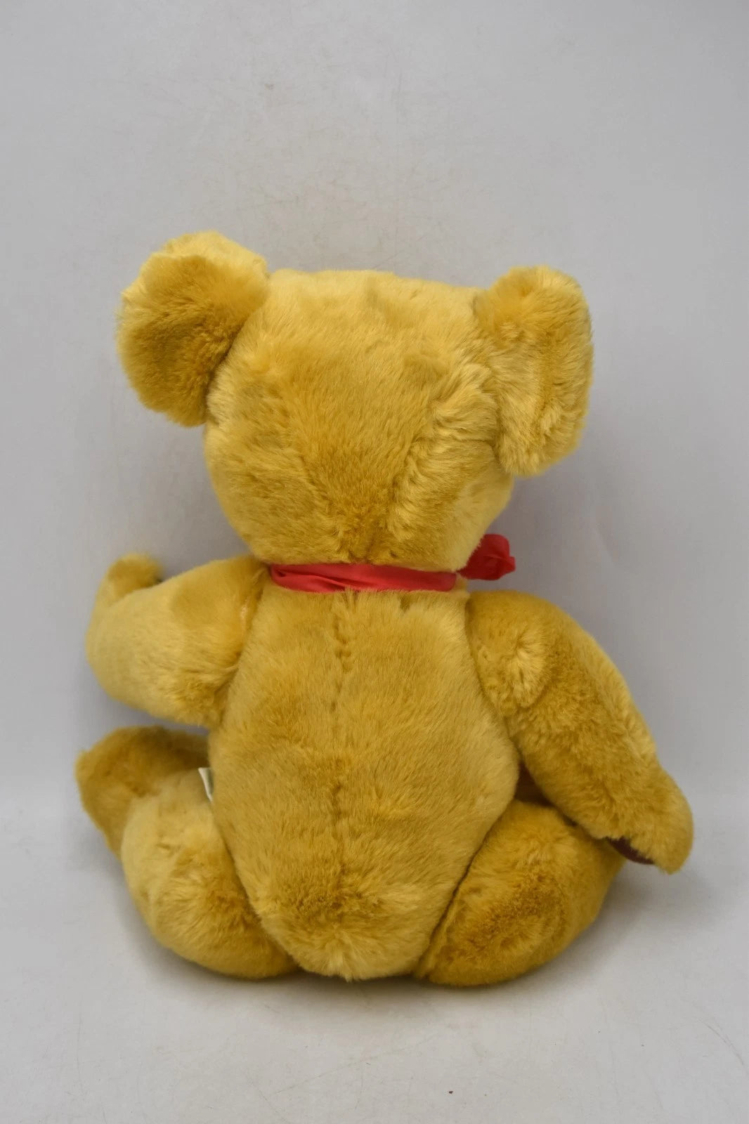 Vintage 1980s Deans Rag Book Co Teddy Bear Fully Jointed Moulded Nose 38cm