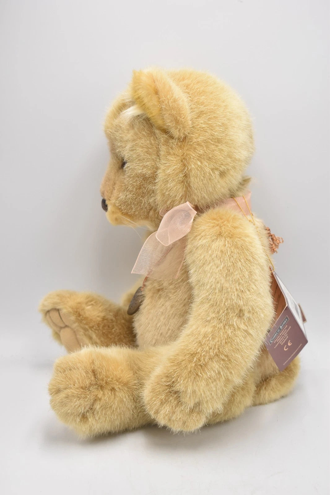Charlie Bears Lyra Lion Isabelle Lee Retired Tagged Jointed Collectable