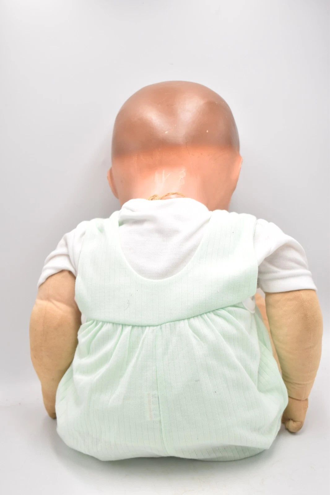Vintage German Composition Head Doll Soft Body Teeth 58cm Collectable