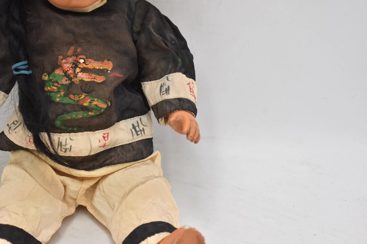 Vintage 1960s Italian Ratti Doll – Sleepy Blinking Eyes, Original Outfit, 30cm