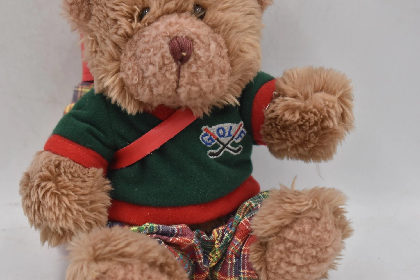 The Teddy Bear Collection Gordon The Golfer Plush Teddy Bear 16cm Retired