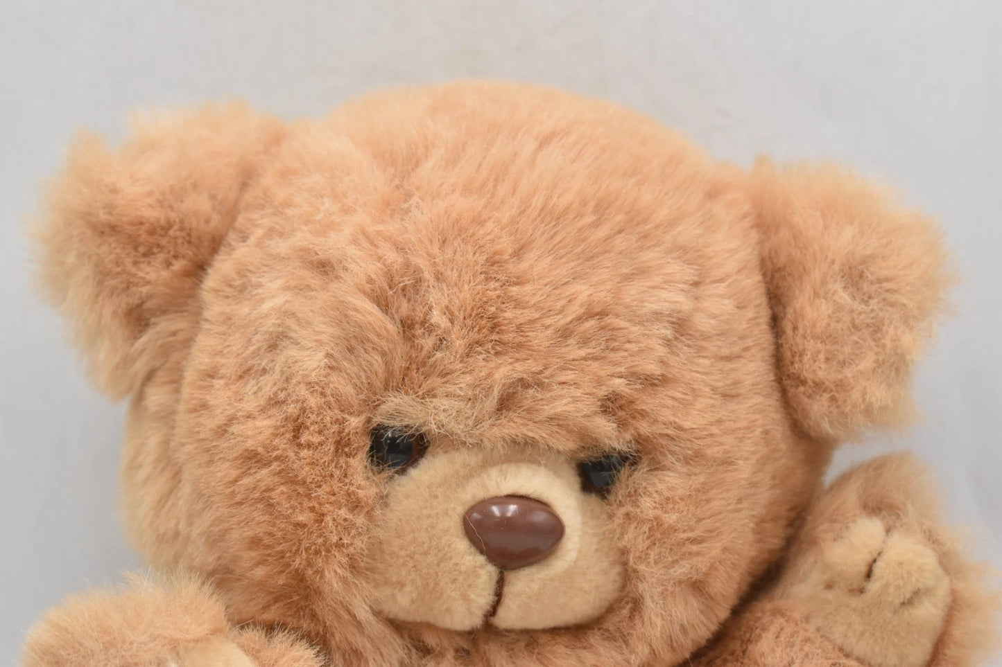 1990s Berwick Toys Ltd Oatmeal Plush Teddy Bear Soft Toy 24cm