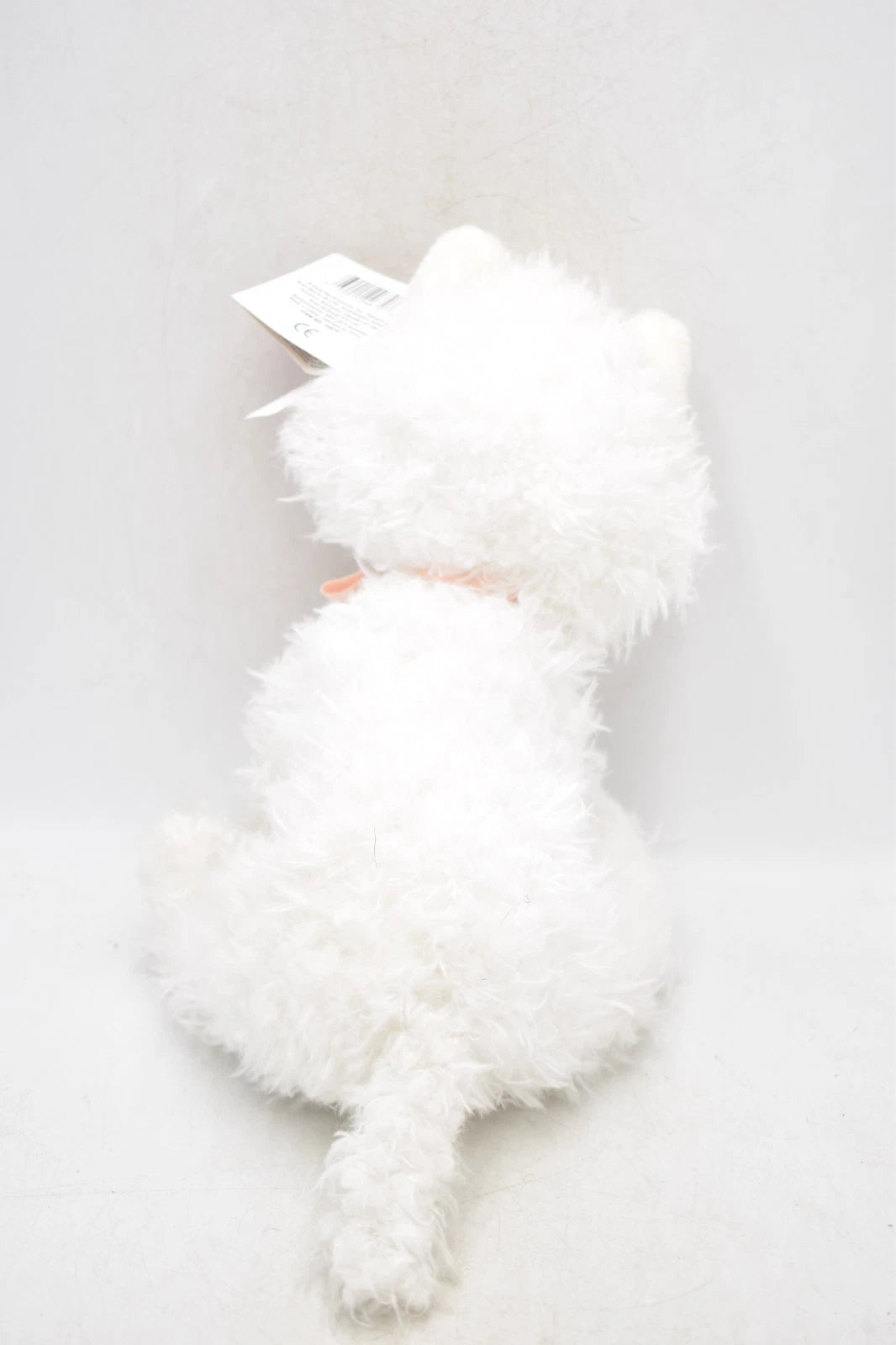 Russ Berrie Fuffi White Cat Teddy Bear – Retired Tagged Plush Soft Toy