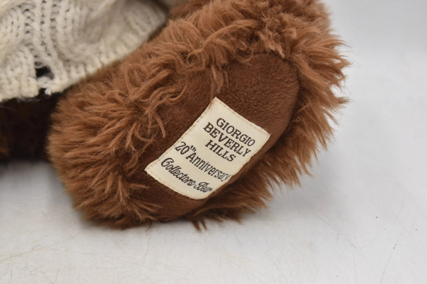 Giorgio Beverly Hills 20th Anniversary Collectors Teddy Bear Plush 28cm