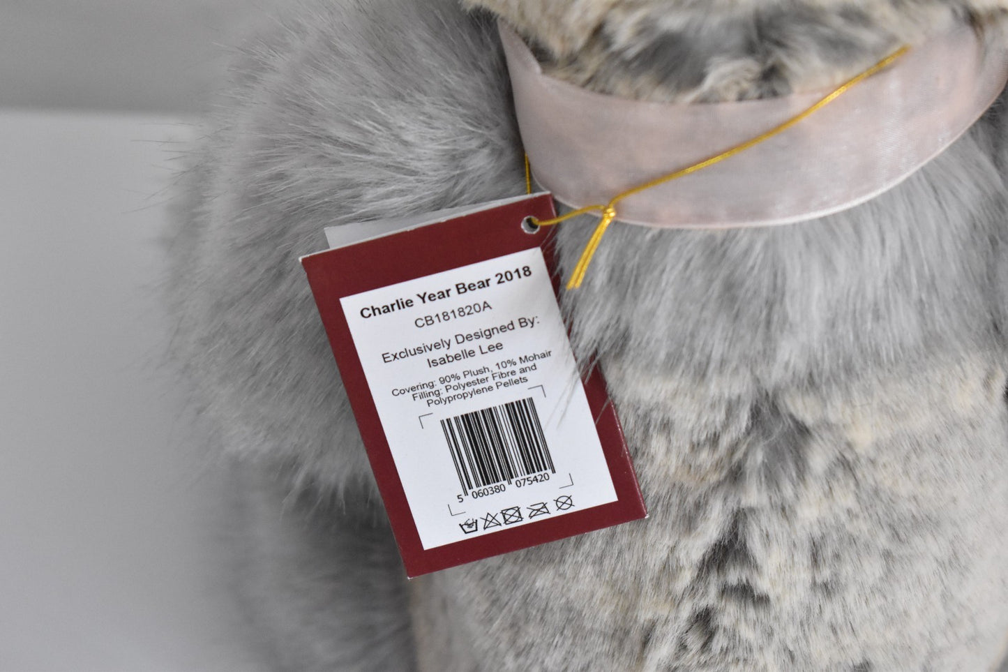 Charlie Bears Charlie Year Bear 2018 – Retired – Tagged – Designed by Isabelle L