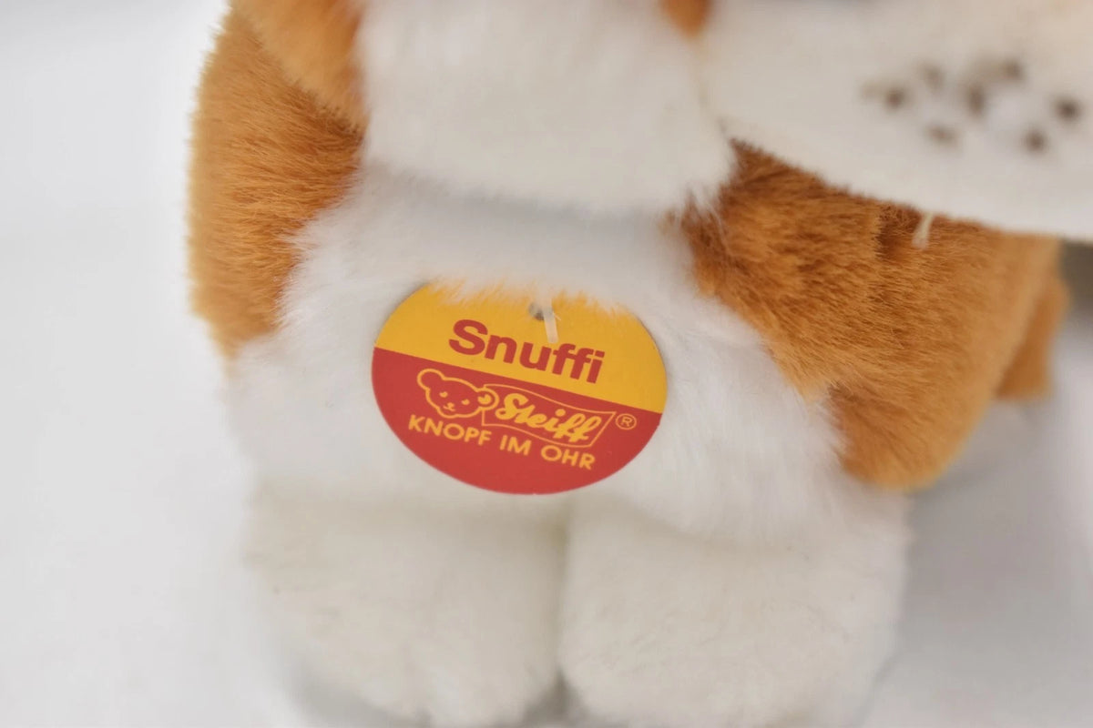 Steiff Snuffi Fox Plush Toy 077227 Retired Tagged 16cm