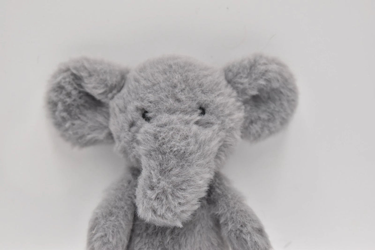 Jellycat Fluffy Elephant Tiny Plush Soft Toy 5" Retired Miniature JELLY5757