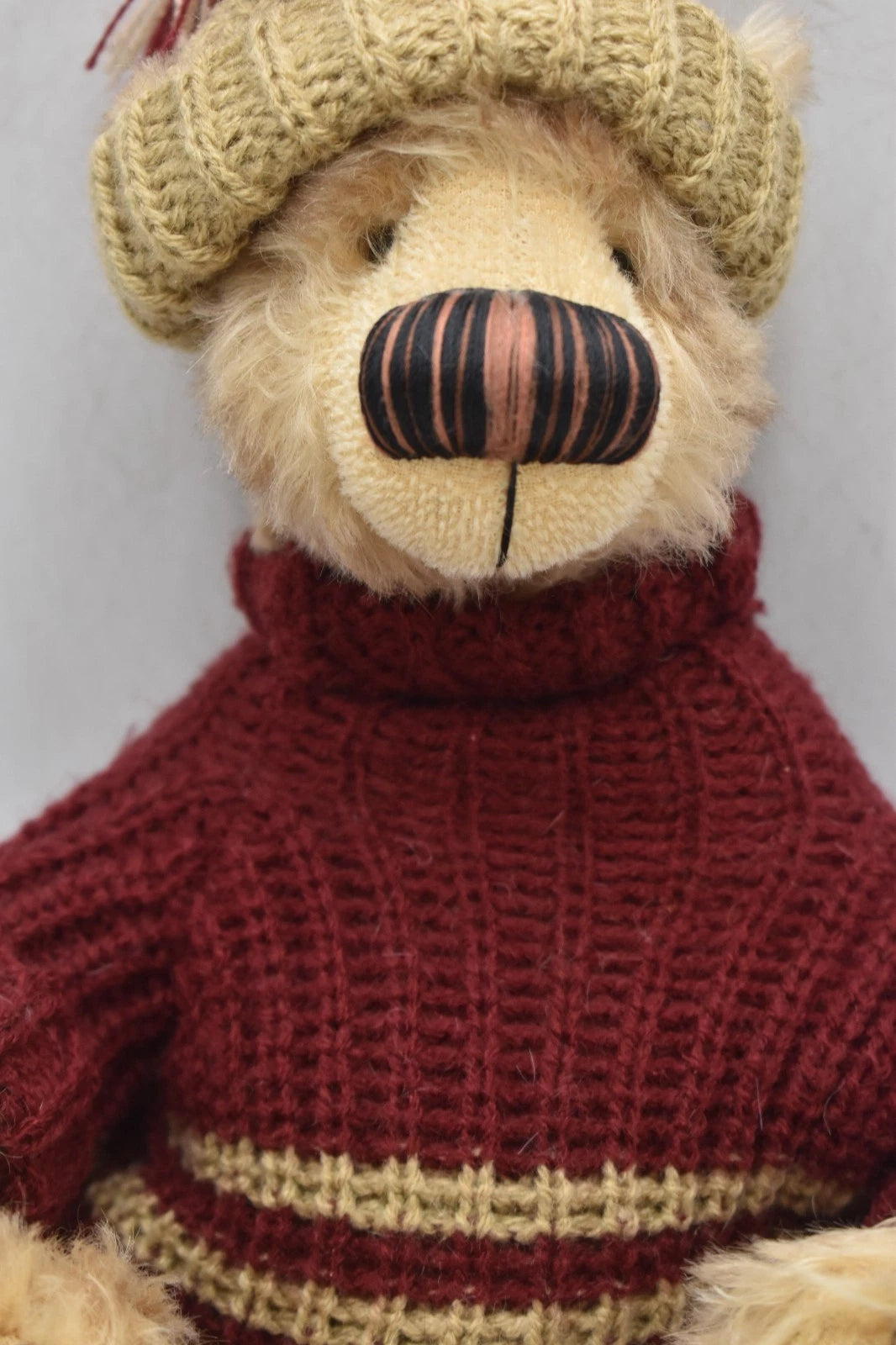 Clemens Mac Teddy Bear Limited Edition Mohair Jointed 34cm 60 of 399 Tagged