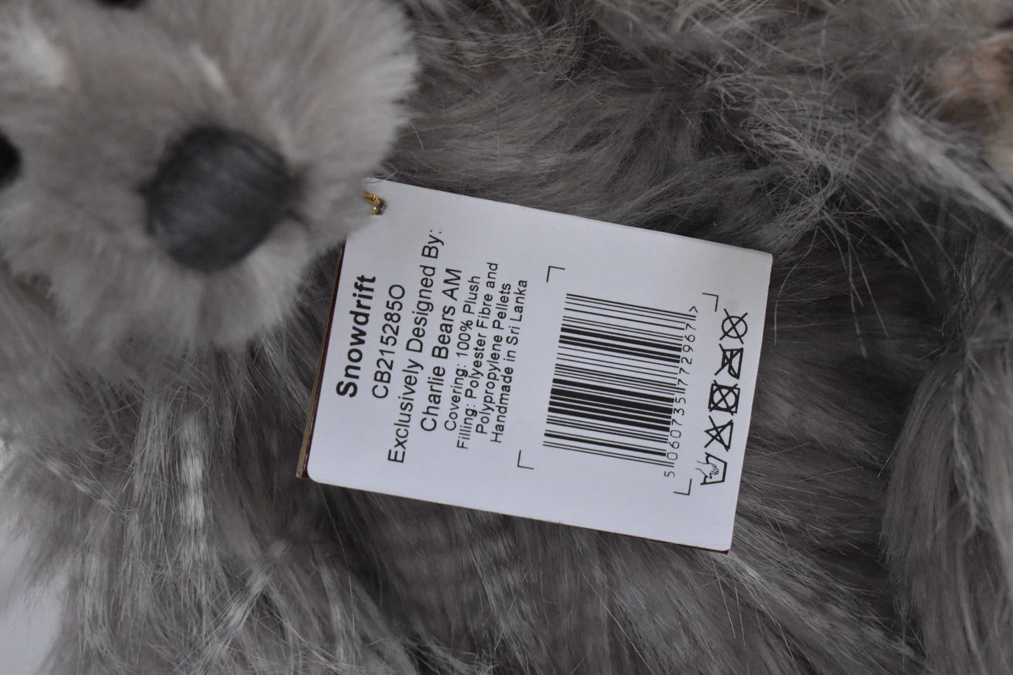 Charlie Bears Snowdrift – Retired, Tagged