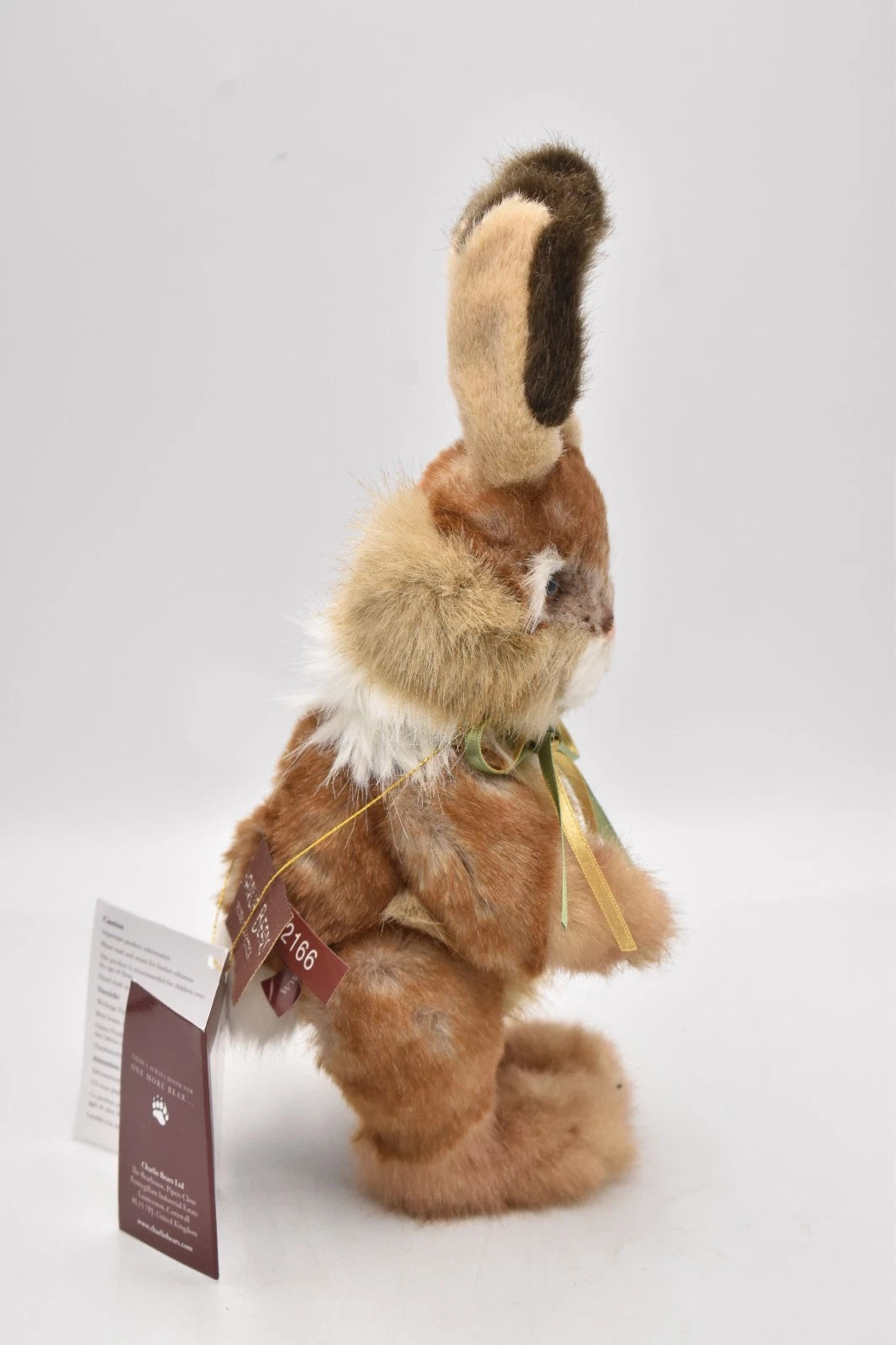 Charlie Bears Chick Pea Rabbit Teddy Bear Retired Tagged Isabelle Lee Designed