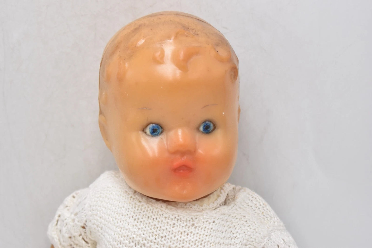 Vintage 1940s Marie Lou Rubber Baby Doll – 40cm